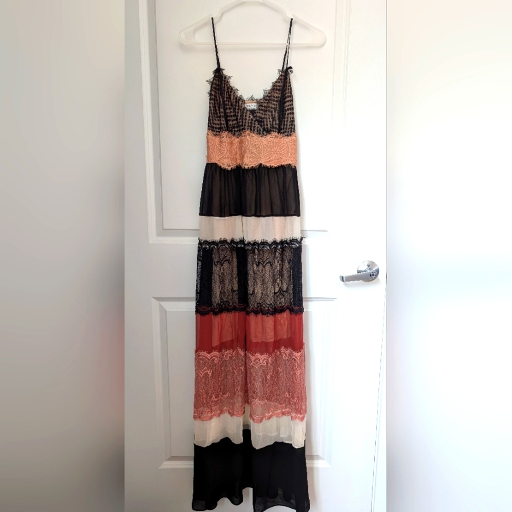 Bailey 44 Colorful Lace Maxi Dress